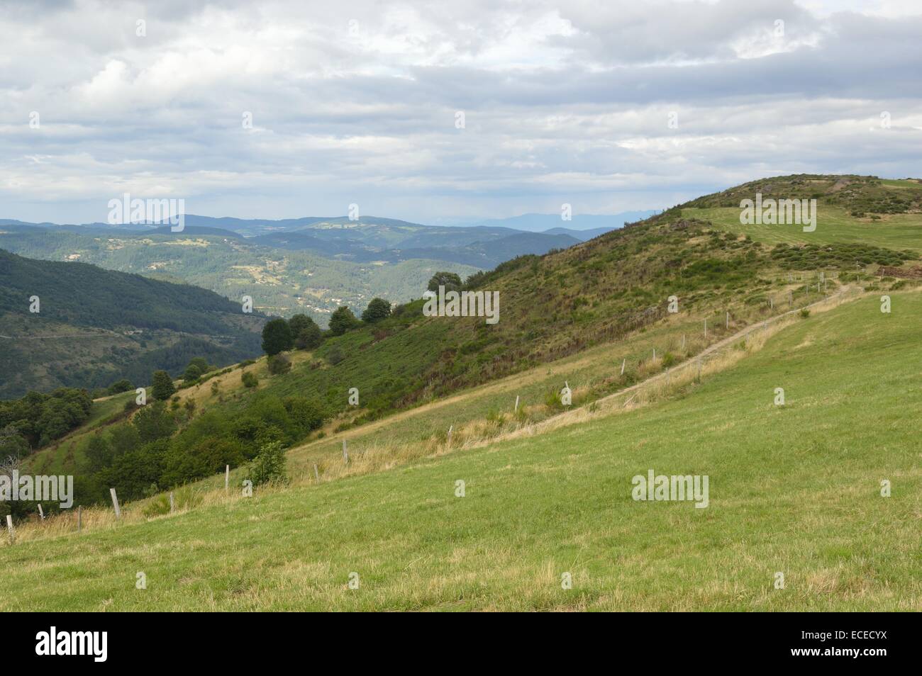 Southern France Rural The rural Ardeche region of southern France Stock Photo - Alamy