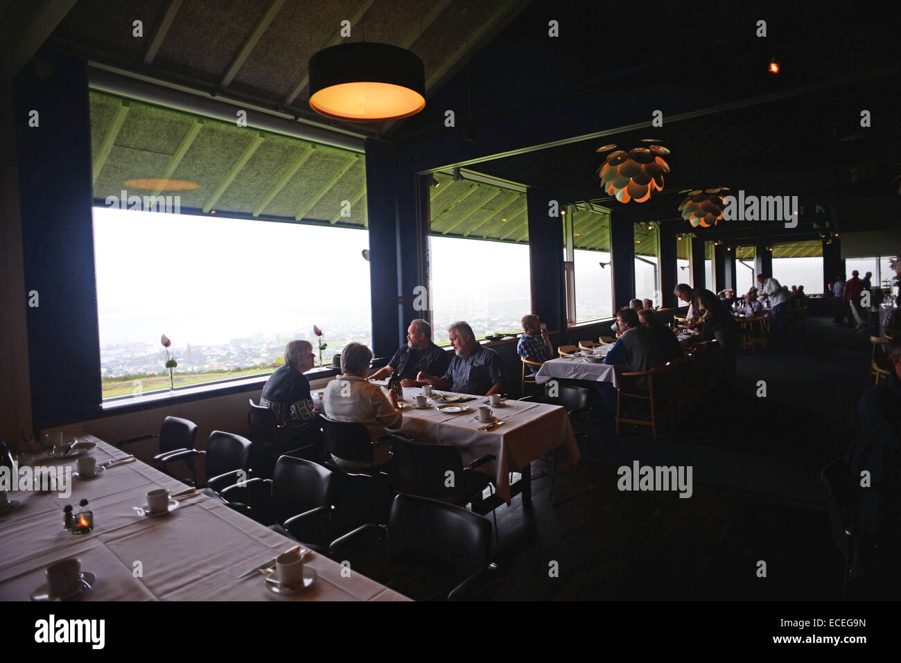 Breakfast in Hotel Foroyar, Tórshavn, Faroe Islands Stock Photo Alamy