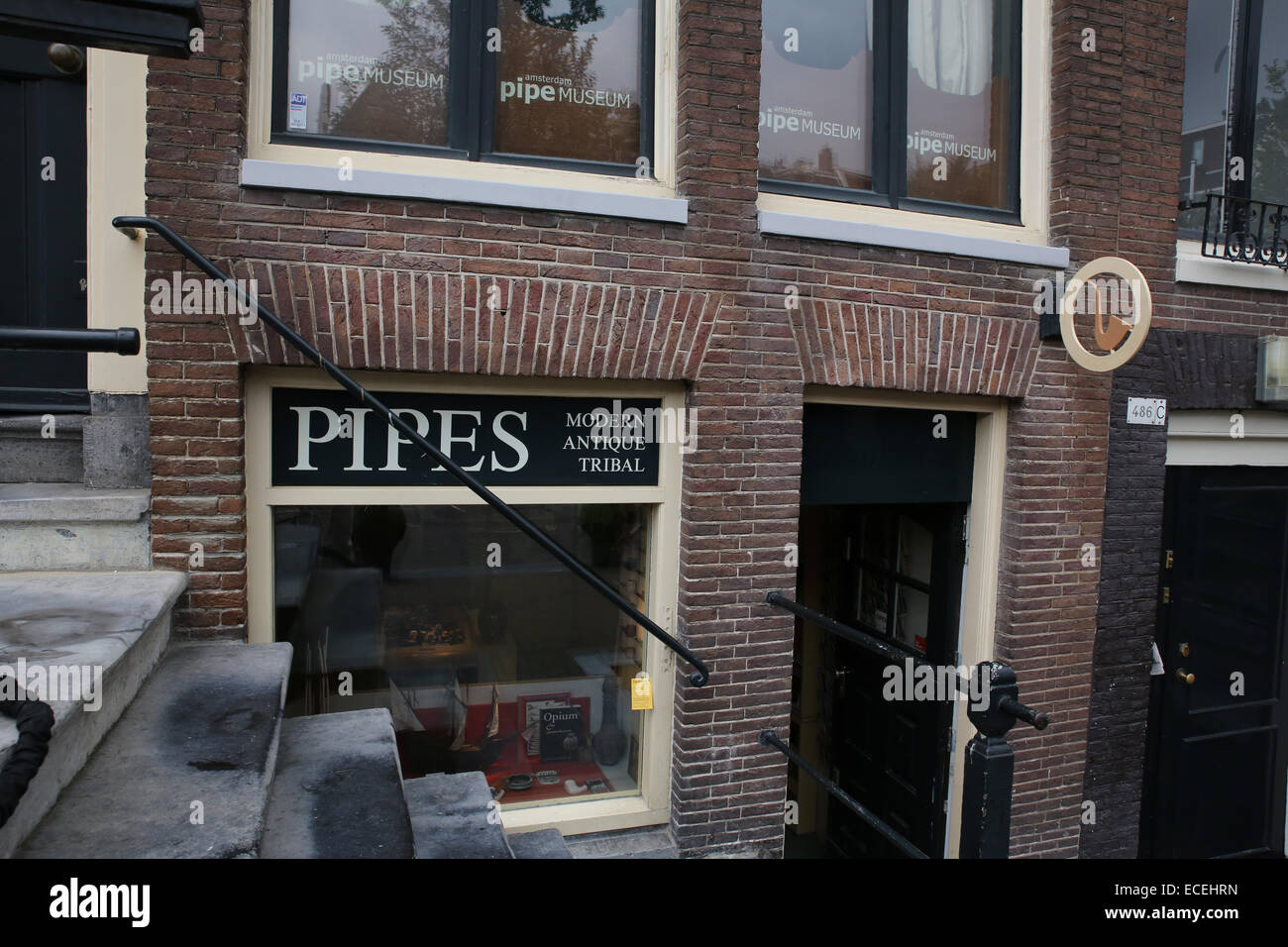 pijpenkabinet smokiana pipe museum amsterdam Stock Photo - Alamy