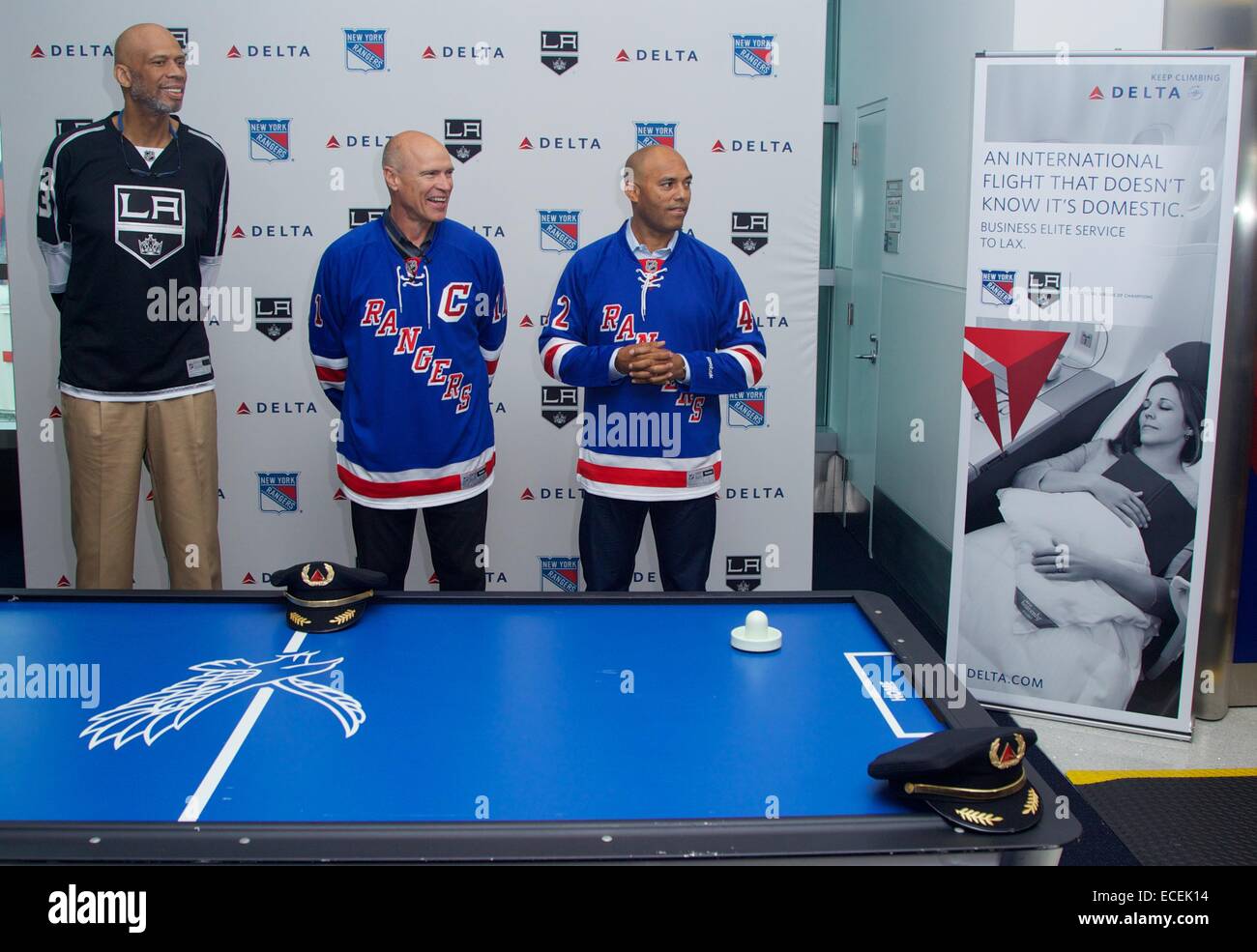 Delta Celebrates The New York Rangers Vs Los Angeles Kings