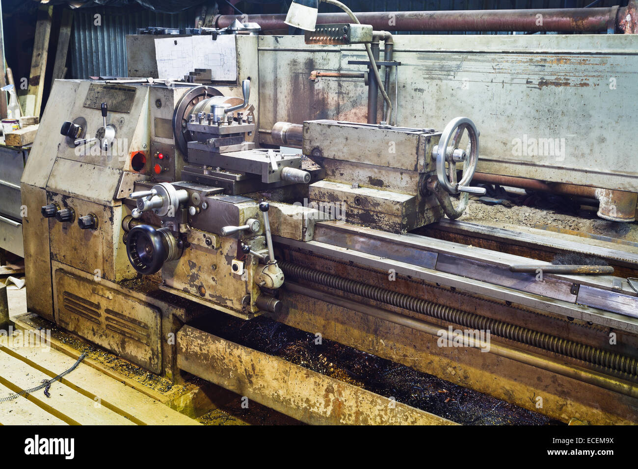 Lathe machine hi-res stock photography and images - Alamy.