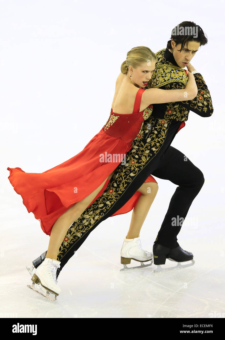 Barcelona, Spain. 12th Dec, 2014. Kaitlyn Weaver and Andrew Poje from ...