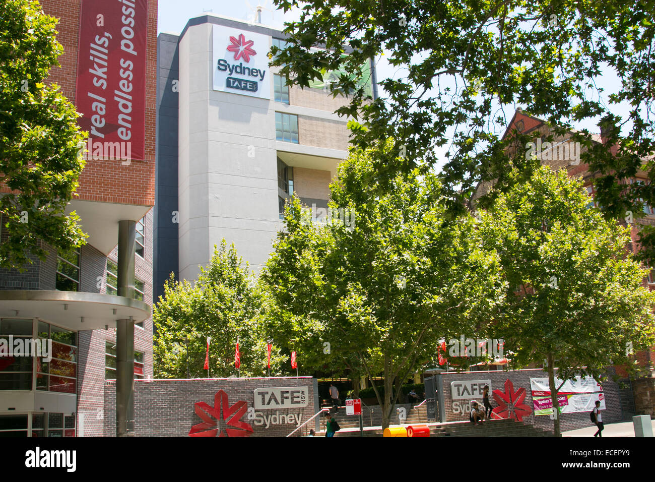 Sydney TAFE, tertiary and further education college in Ultimo,Sydney Stock Photo