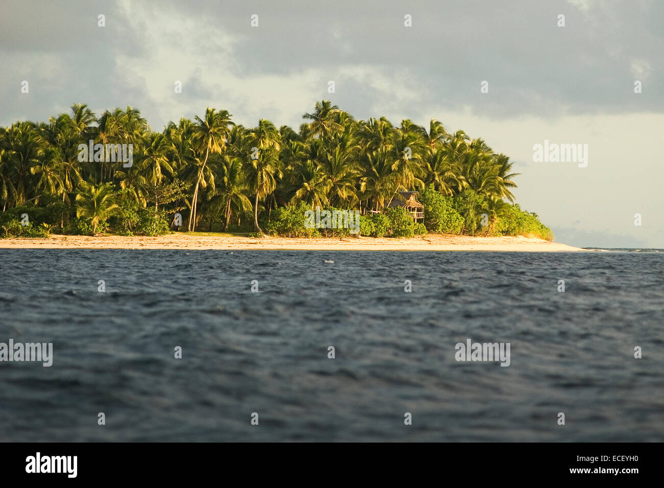 Tropical island in the Philippines Stock Photo