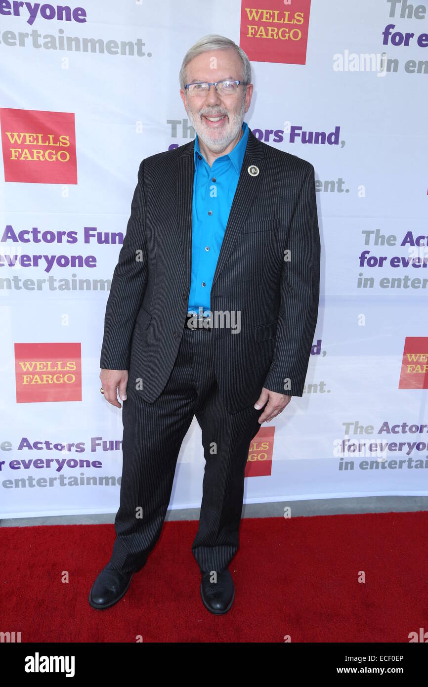 Actors Fund's 18th annual Tony Awards Party at the Skirball Center - Red Carpet Arrivals  Featuring: Leonard Maltin Where: Los Angeles, California, United States When: 08 Jun 2014 Stock Photo