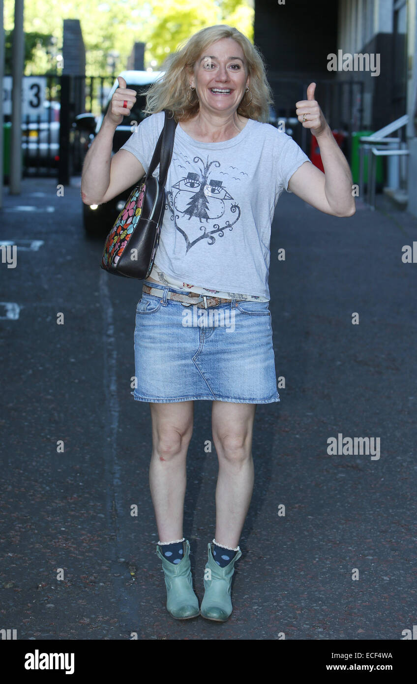 Sophie Thompson outside ITV Studios Featuring Sophie Thompson Where