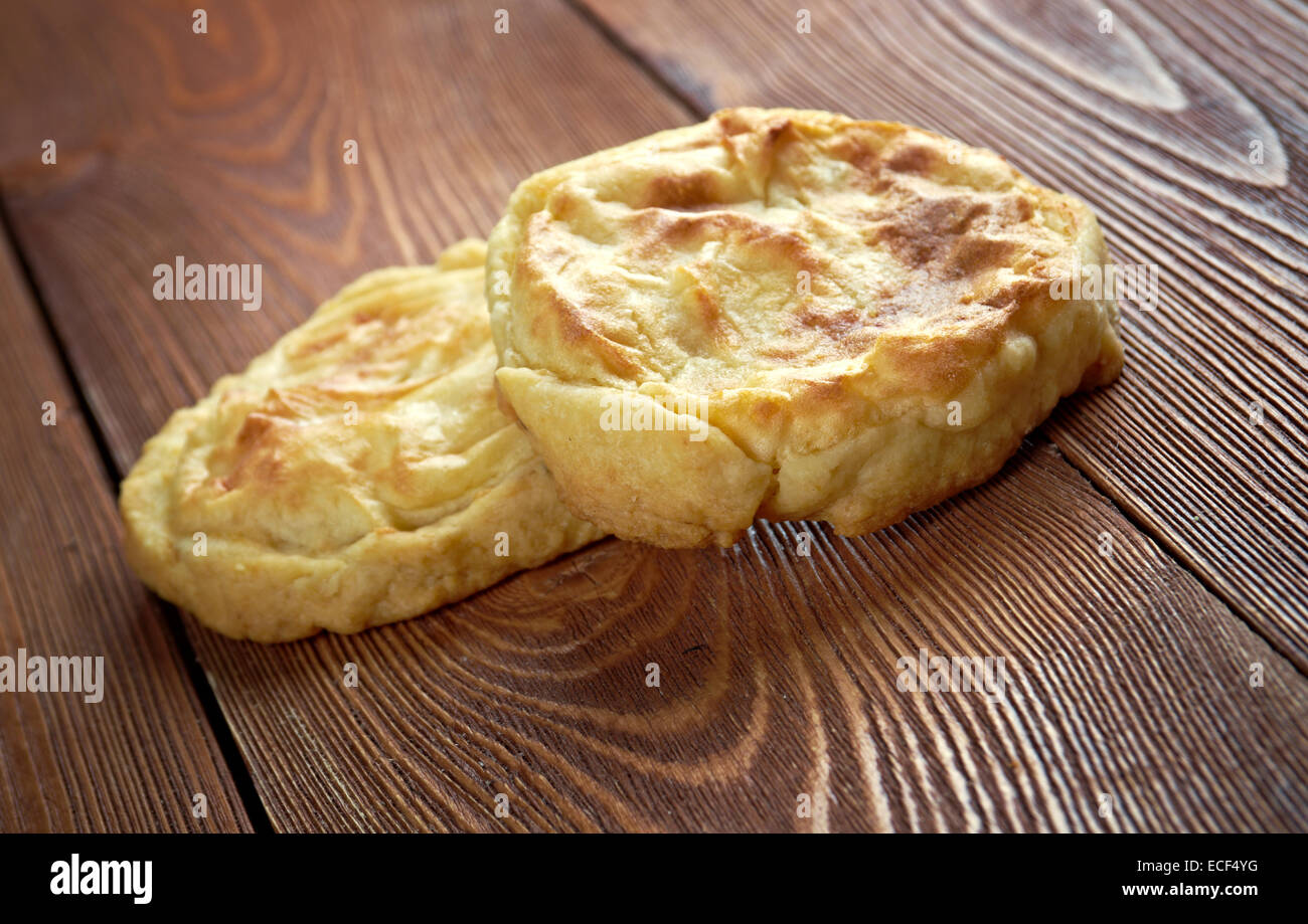 Kalitt on Pinterest- Traditional karelian pasties from Finland on rustic wooden background Stock Photo