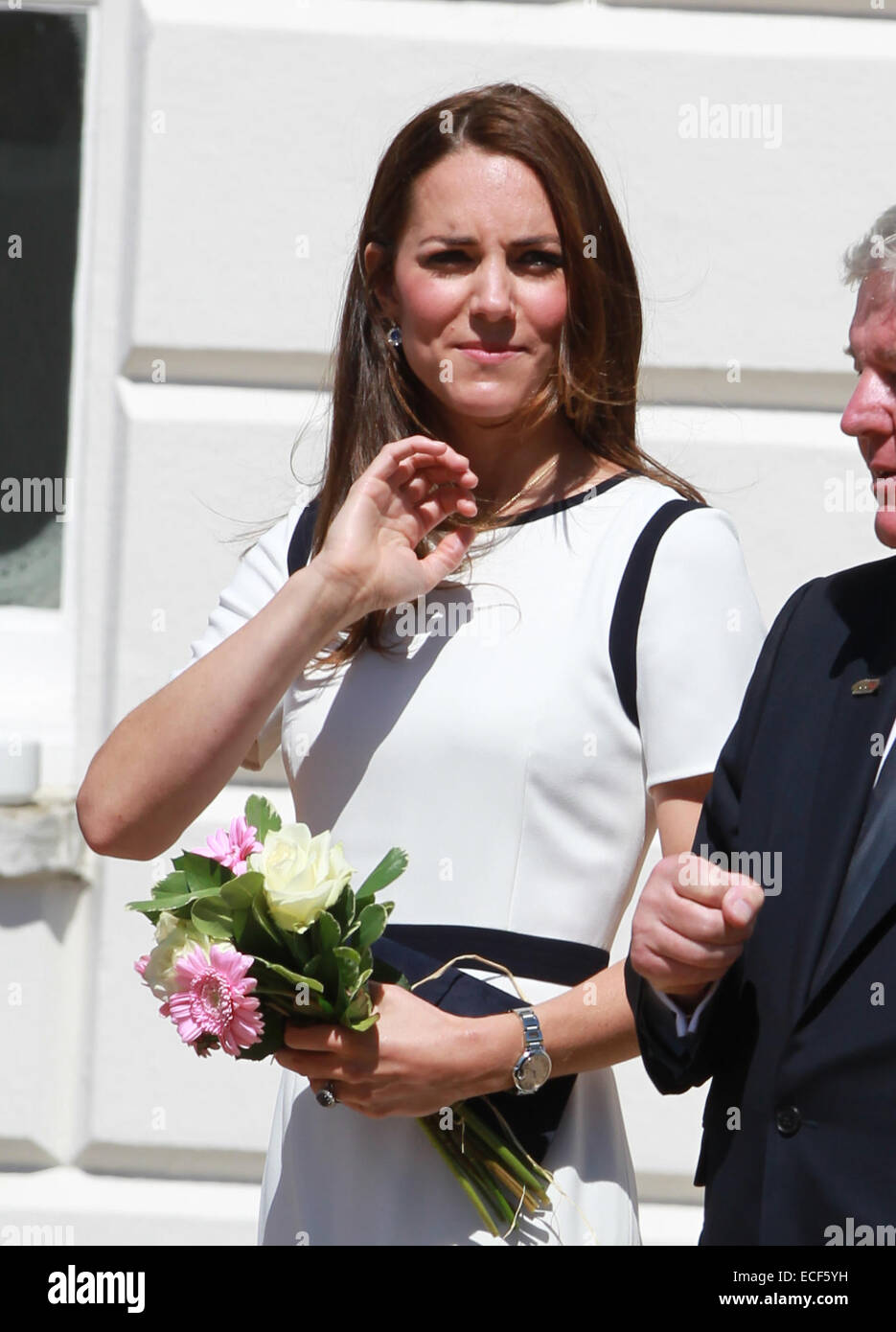 The Duchess of Cambridge meets supporters of the bid to launch a