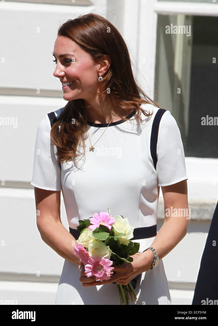 The Duchess of Cambridge meets supporters of the bid to launch a