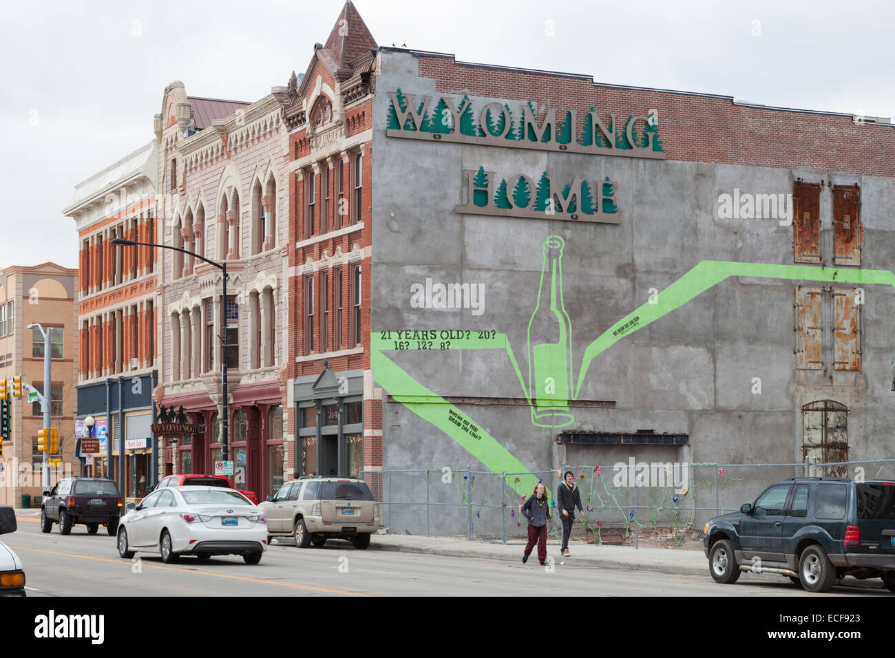 Wyoming Home, 216 W Lincolnway, Cheyenne, WY 82001, USA Stock Photo Alamy