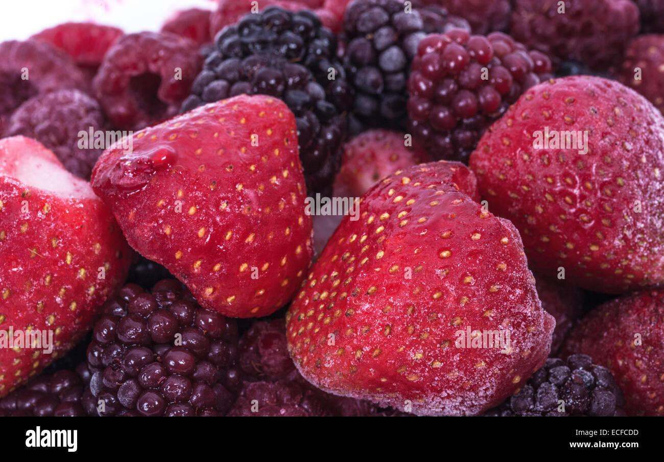 Fresh Ripe Perfect Strawberries, Raspberry, Full Frame Stock Photo - Alamy