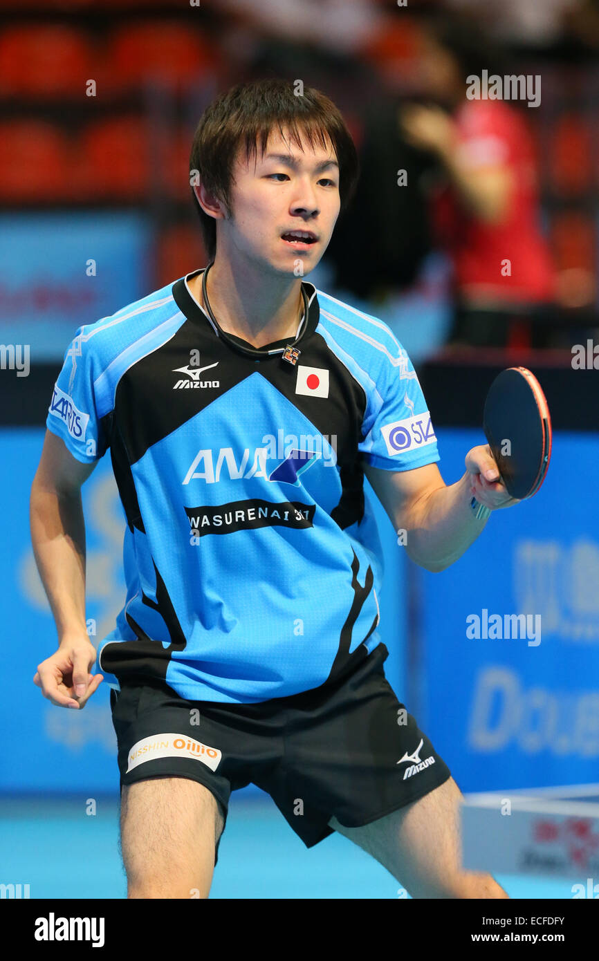 Koki Niwa (JPN), DECEMBER 12, 2014 Table Tennis GAC Group 2014 ITTF