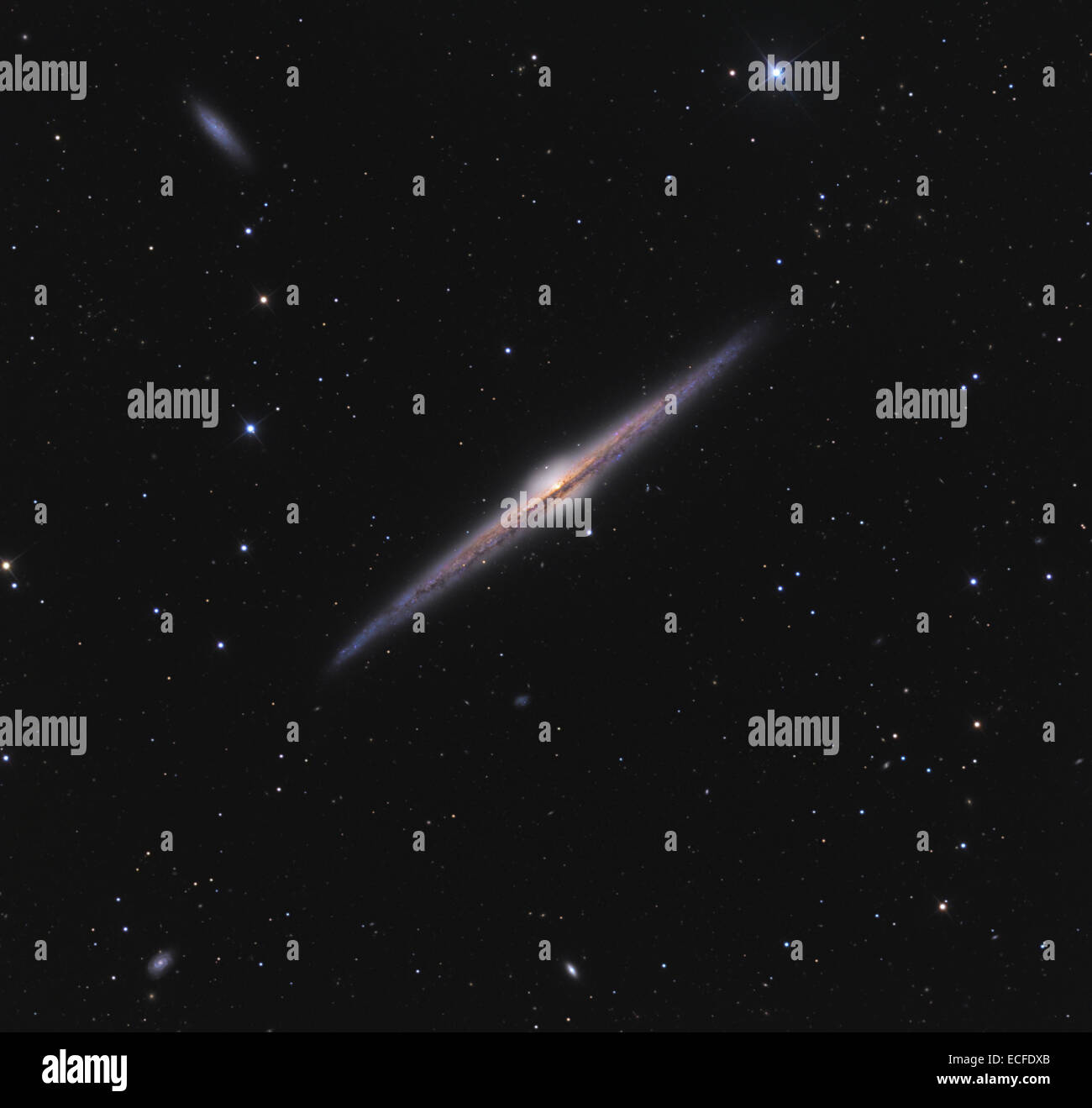 NGC 4565, known as the Needle Galaxy, in the constellation Coma