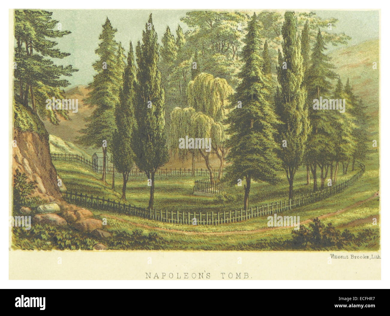 MELLISS(1875) p052 - NAPOELON'S TOMB Stock Photo