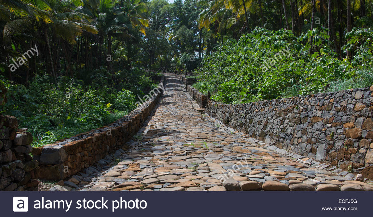 Penal Colony French Guiana Stock Photos Penal Colony French Guiana   French Guiana Salvation Islandsruins Of The Infamous Penal Colonyguyana ECFJ5G 