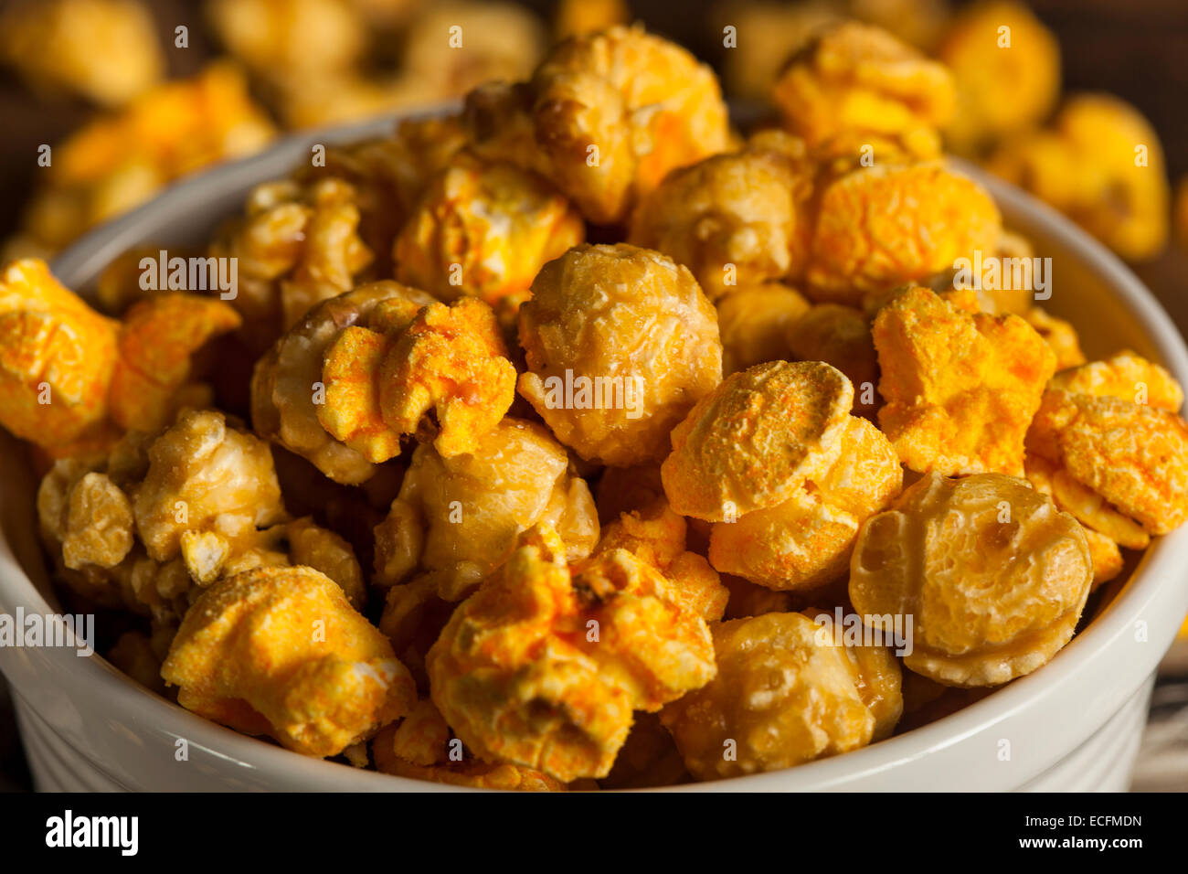 Chicago Style Caramel and Cheese Popcorn Mixture Stock Photo Alamy