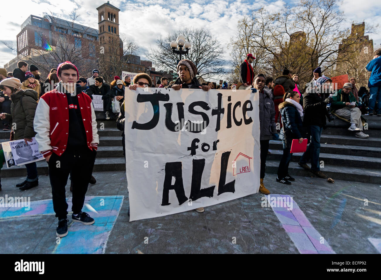 New York Usa 13th December 2014 Ten Days After A Staten Island Grand Jury Failed To Indict 