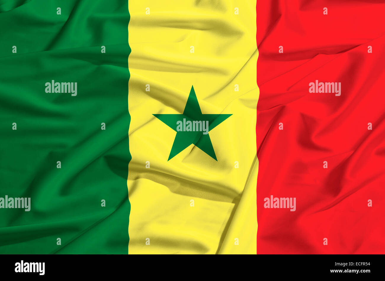 Senegal flag hi-res stock photography and images - Alamy