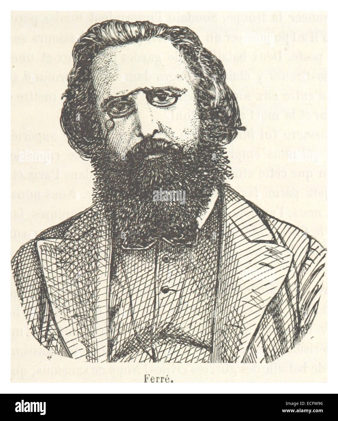 ROUQUETTE(1871) p293 Ferre Stock Photo
