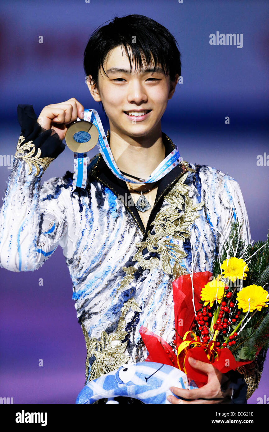 Barcelona, Spain. © D. 13th Dec, 2014. Yuzuru Hanyu (JPN) Figure