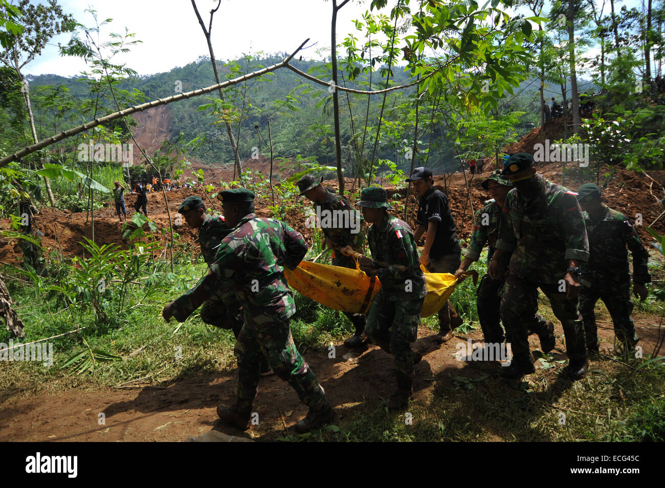 Landslide residents hi-res stock photography and images - Alamy