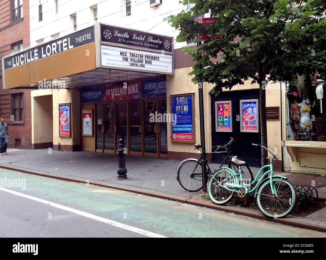The Village Bike opening night at the Lucille Lortel Theatre - Arrivals ...