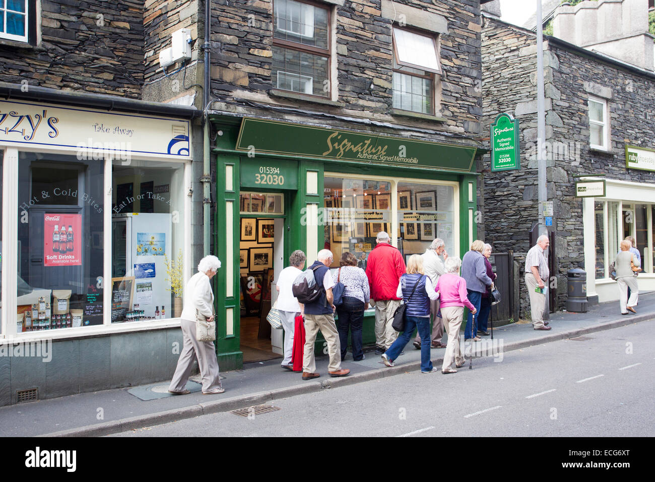 Signature Authentic Signed Memorabilia Shop Ambleside Lake District