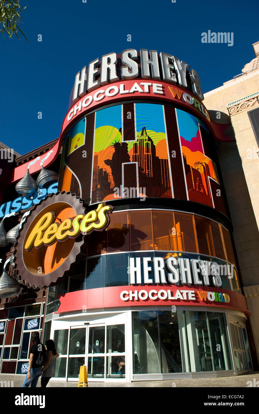 Hersheys Chocolate World Las Vegas Nevada Usa ECG7A2 