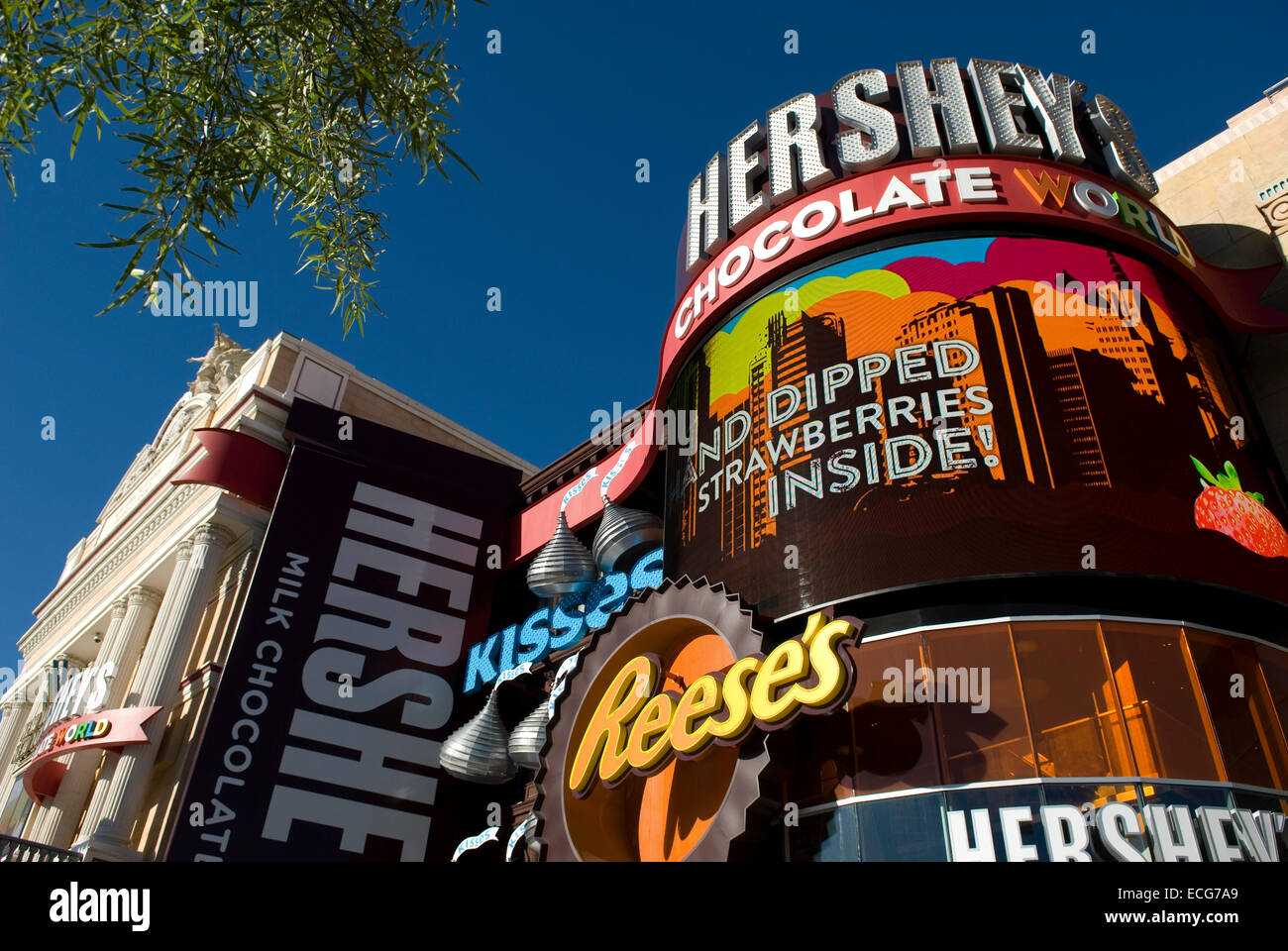 Hershey's Las Vegas Nevada USA Stock Photo