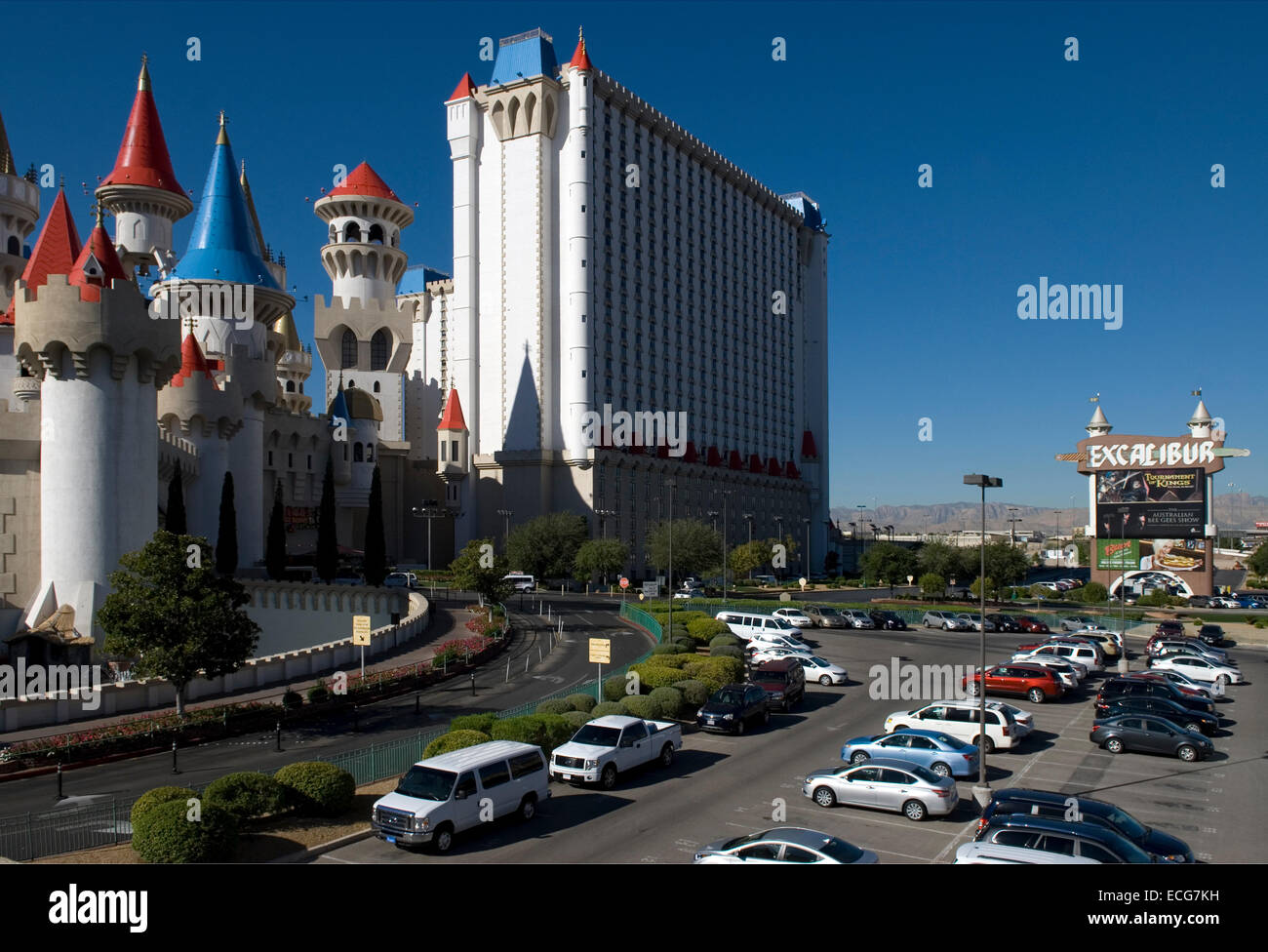 Excalibur Hotel Casino Las Vegas Nevada USA Stock Photo - Alamy