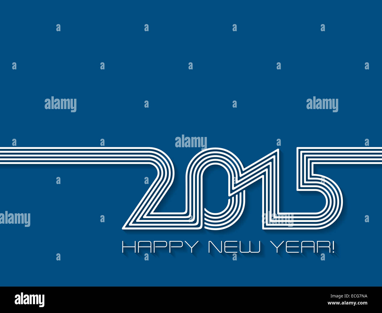 Creative Happy New Year background design for 2015 Stock Photo - Alamy