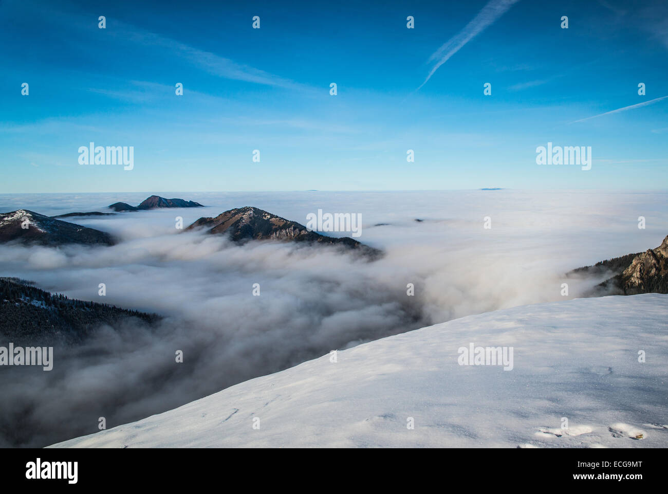 Mountains above Clouds - Tatra Mountains - Poland Stock Photo - Alamy
