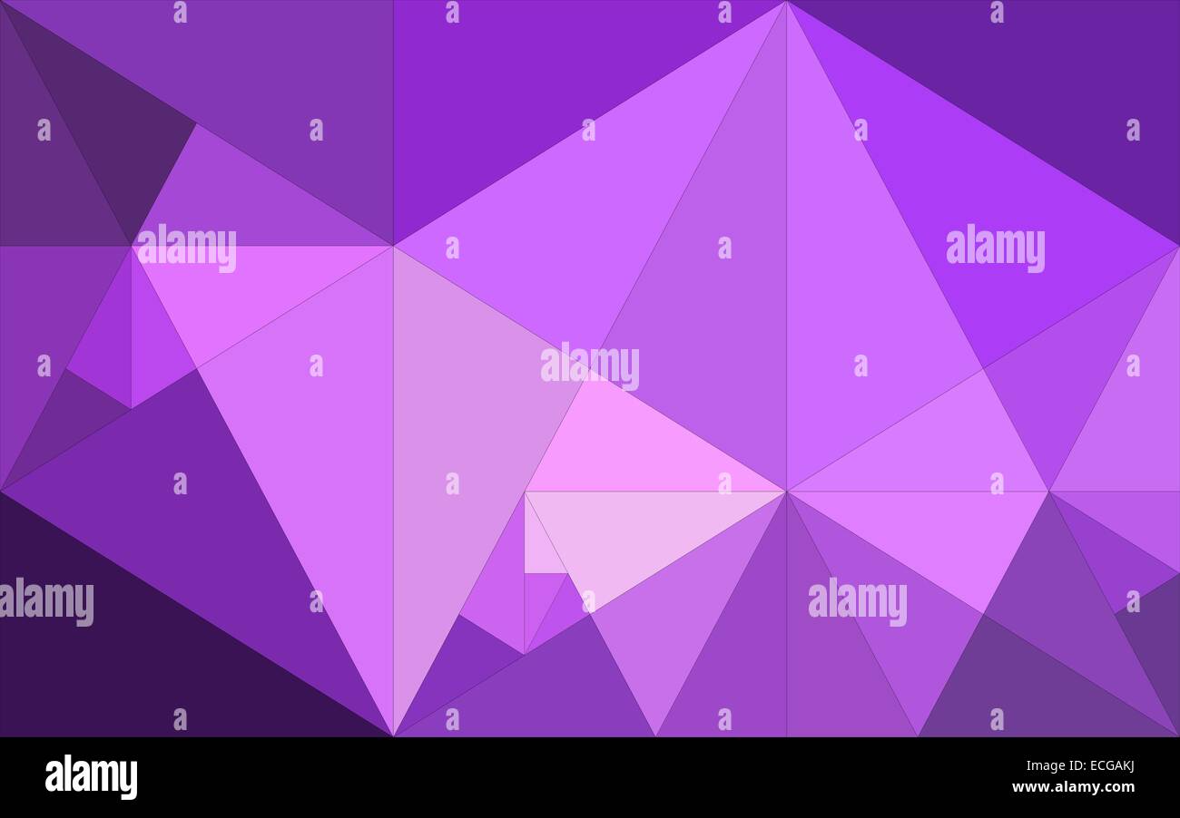 Abstract background of triangles created by means of triangulation ...
