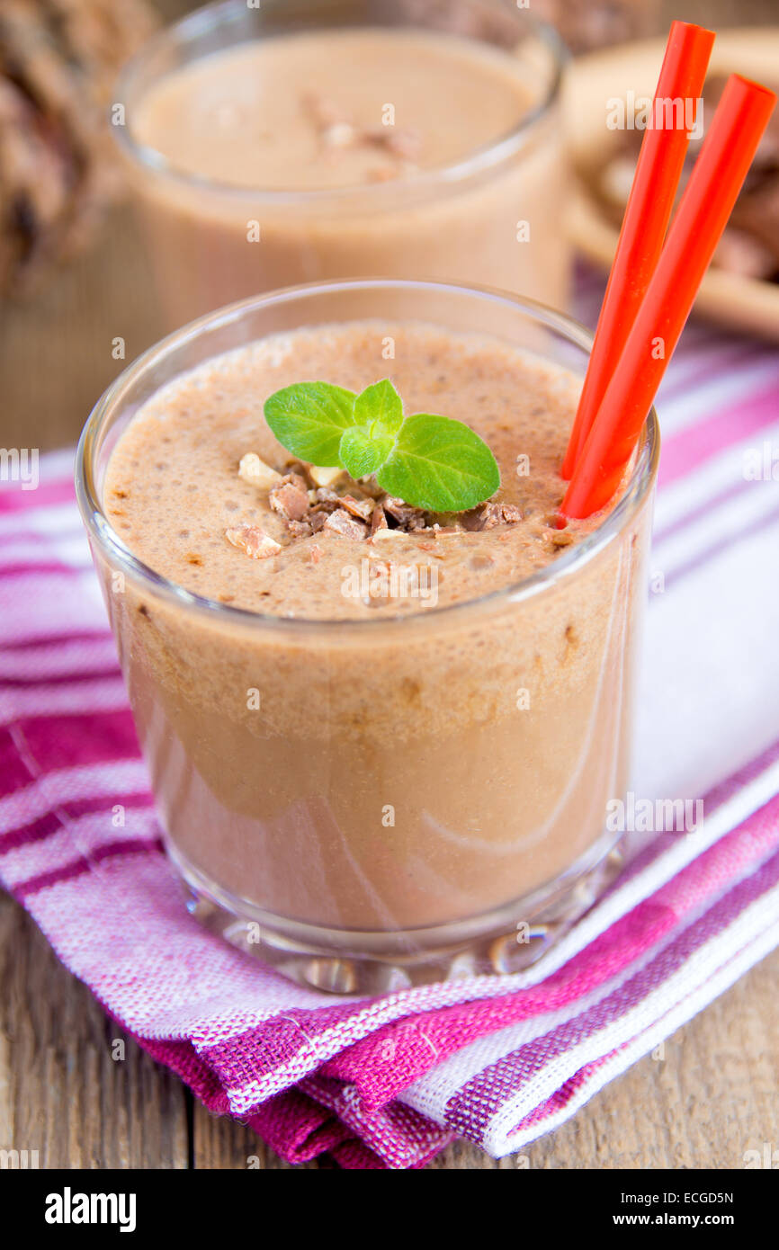 Download Chocolate Milkshake Glass High Resolution Stock Photography And Images Alamy PSD Mockup Templates