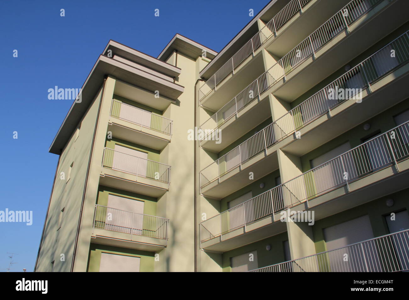 New housing construction in an urban environment. Stock Photo