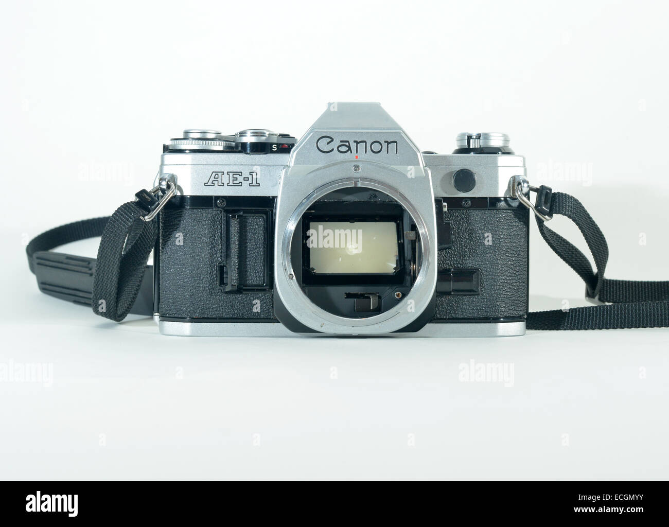 Canon AE1 SLR manual film camera Stock Photo Alamy