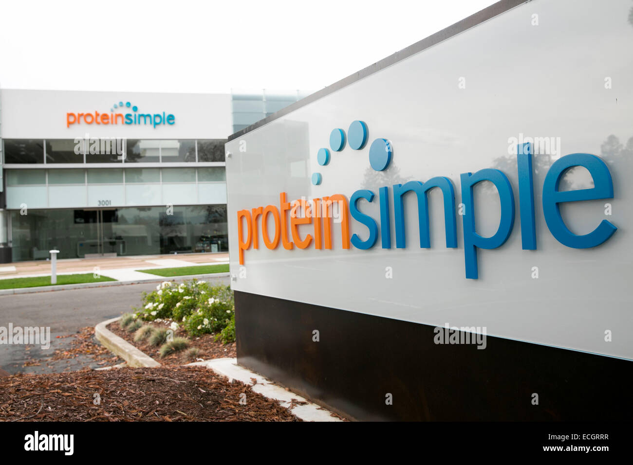The headquarters of ProteinSimple Stock Photo Alamy