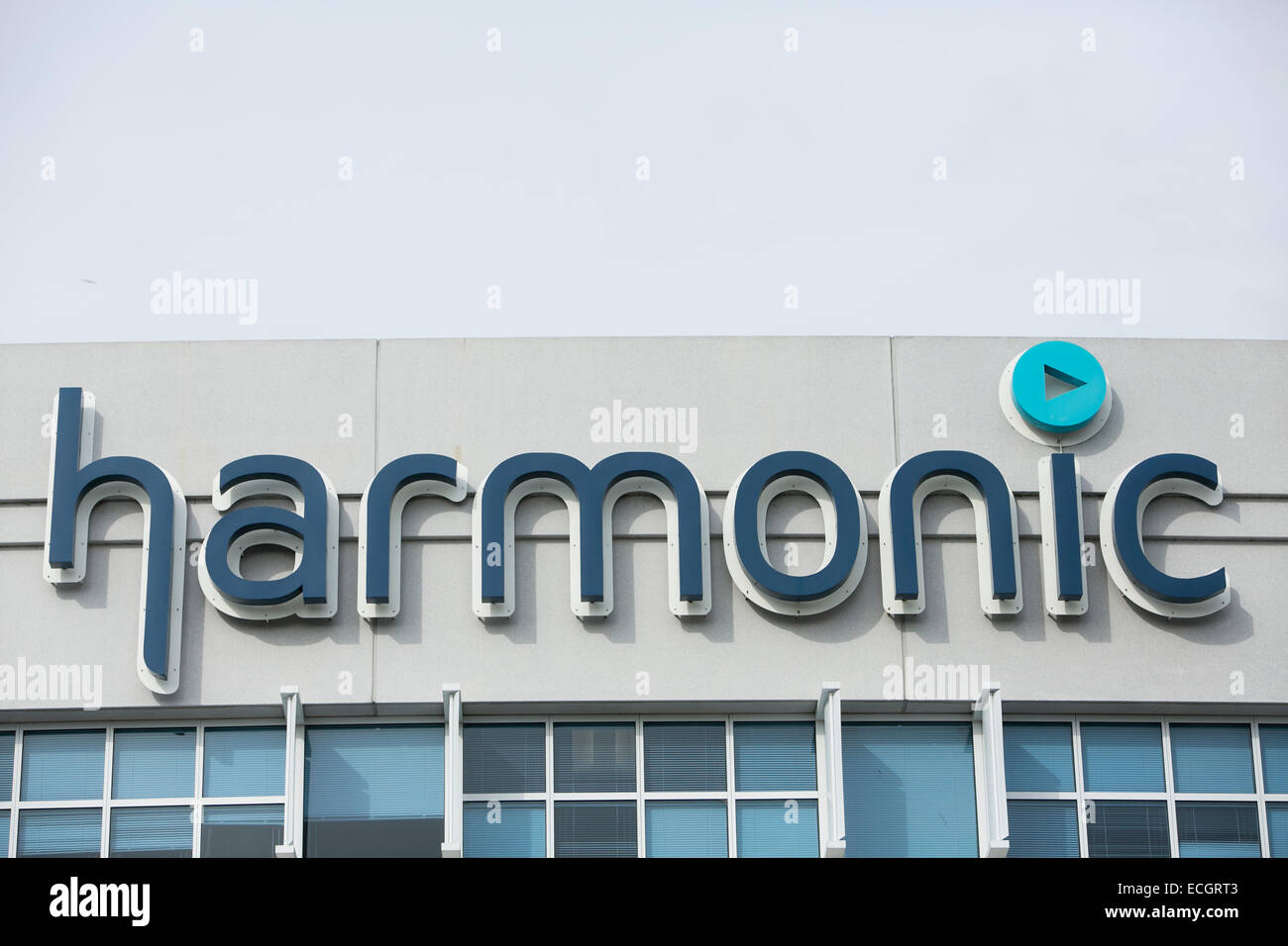 The headquarters of video infrastructure company Harmonic Stock Photo