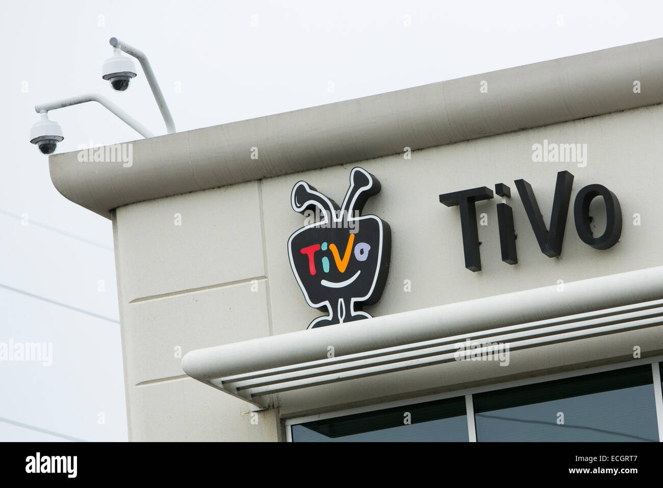 The headquarters of TiVo. Stock Photo