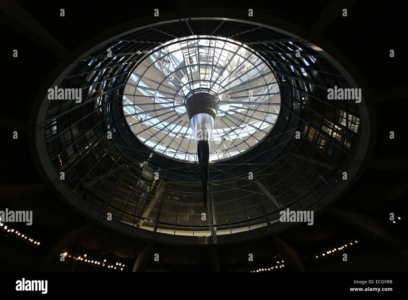 Reichstag Parliament Building Meeting Room Glass Dome