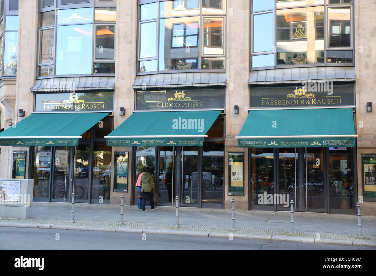 famous chocolate shop berlin fassbender rausch Stock Photo Alamy