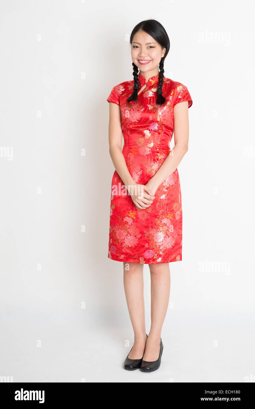 plain cheongsam