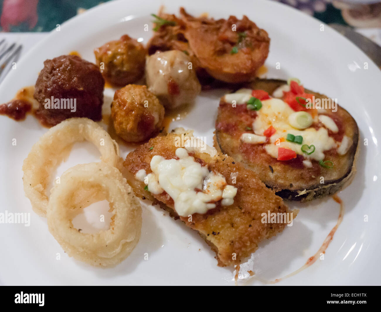 buffet food Stock Photo