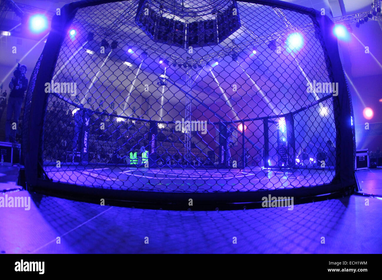 The Extreme Martial Arts (XMA) event took place in Podvinny Mlyn Arena