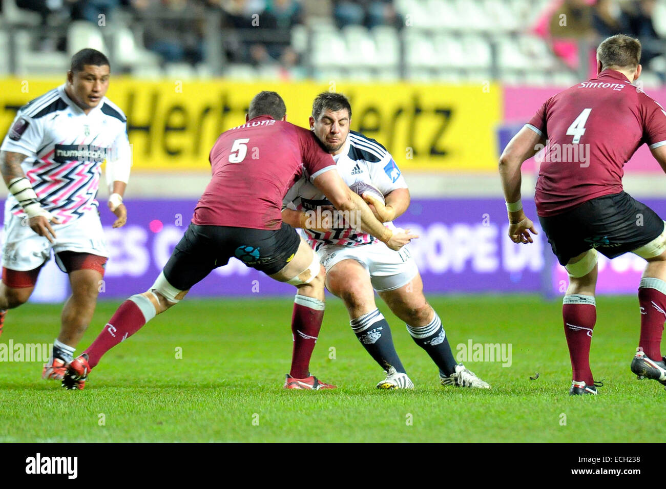 Chemise de rugby en coton coupe décontractée