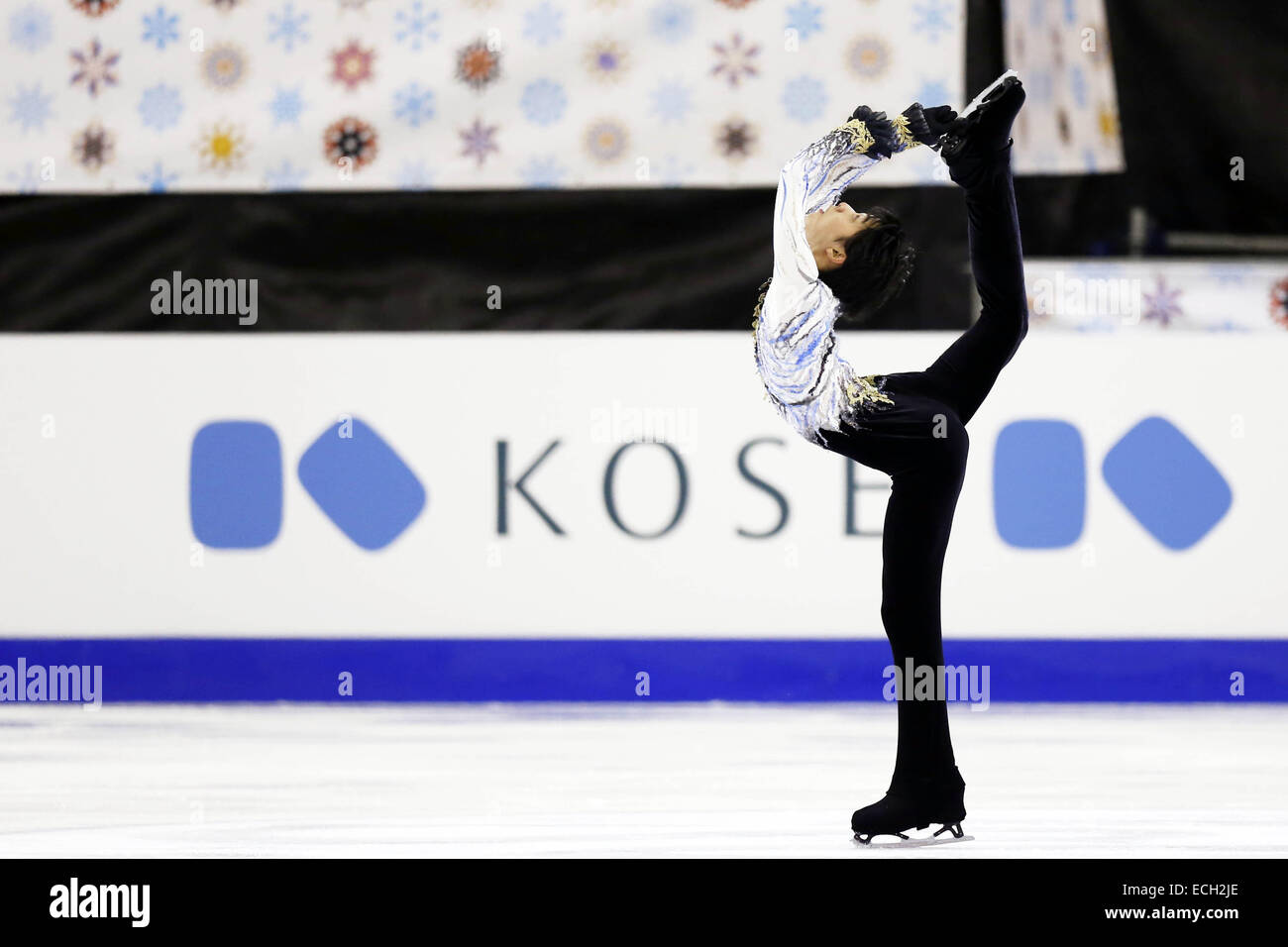 Barcelona, Spain. 13th Dec, 2014. Yuzuru Hanyu (JPN) Figure Skating