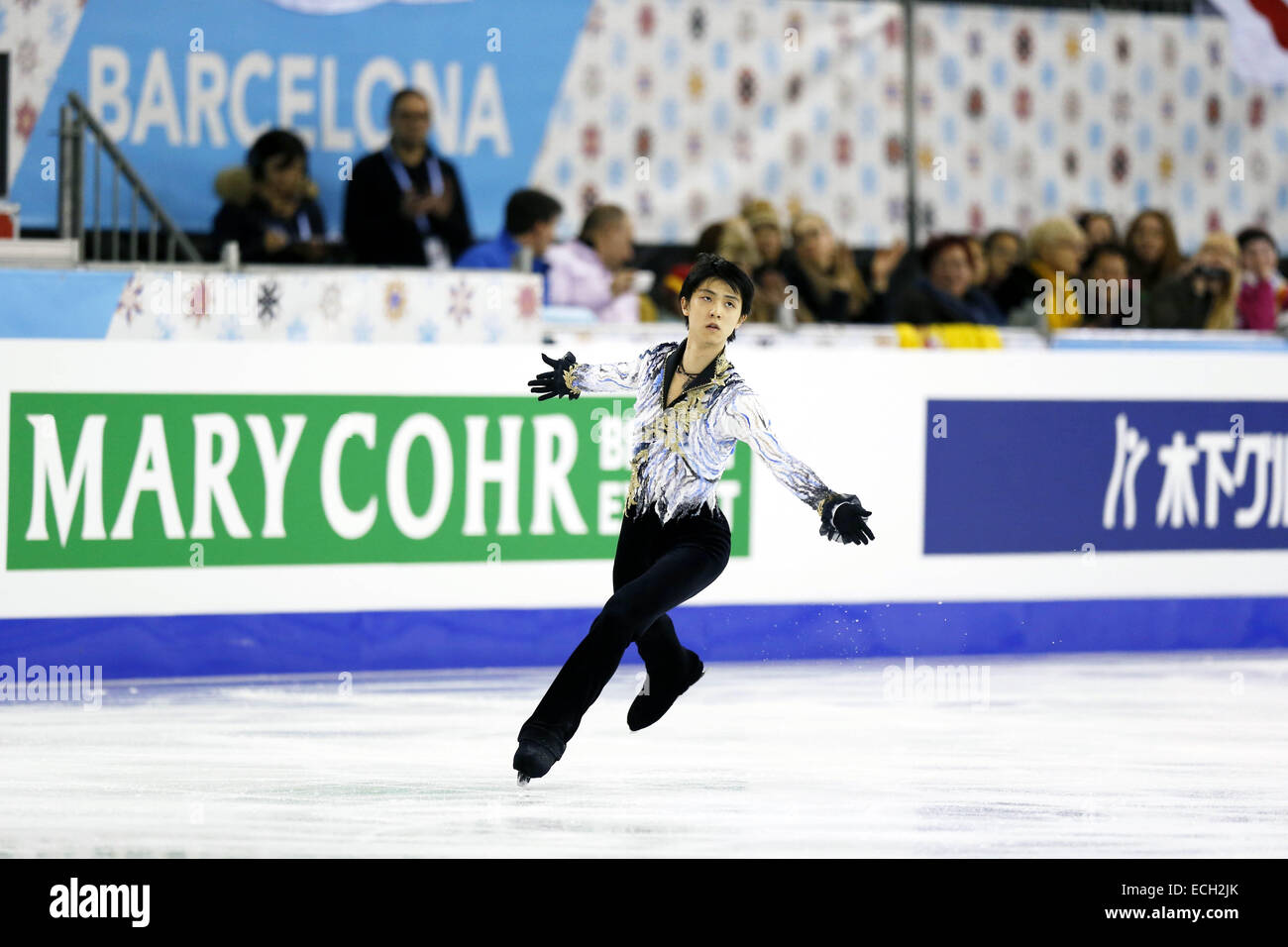 Barcelona, Spain. 13th Dec, 2014. Yuzuru Hanyu (JPN) Figure Skating