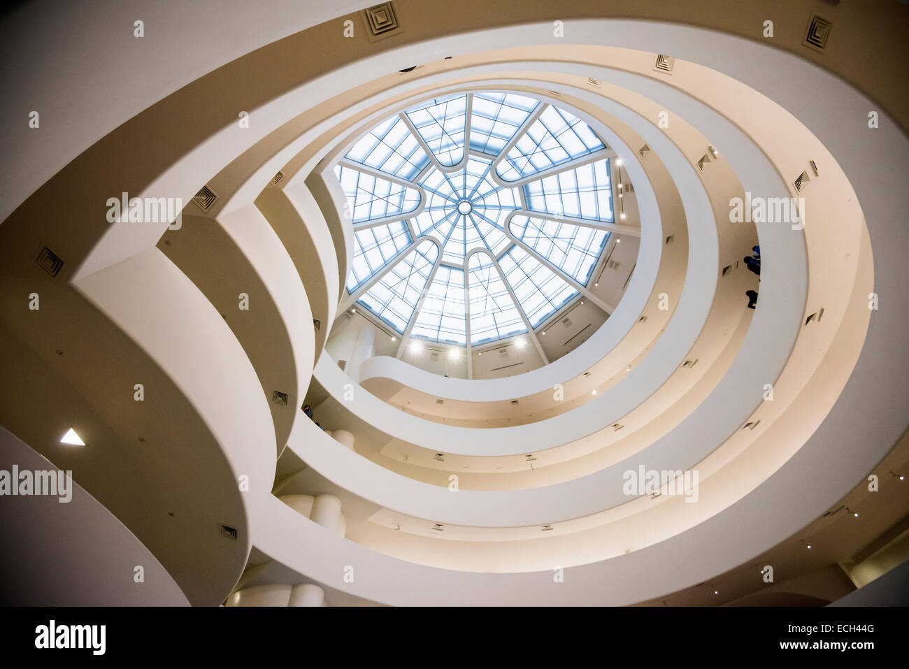 Guggenheim Museum, Manhattan, New York, United States Stock Photo