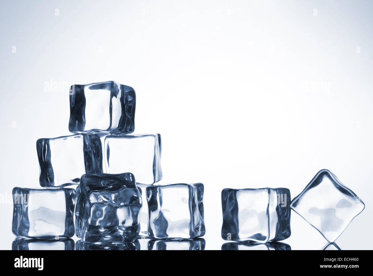 ice cube with water drops Stock Photo - Alamy