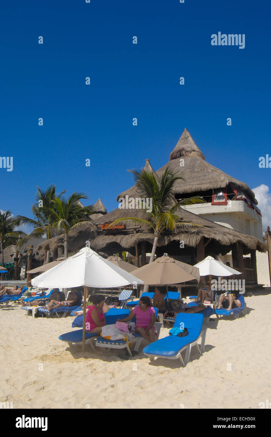 Beach at Playa del Carmen, Caribe, Quintana Roo state, Mayan Riviera